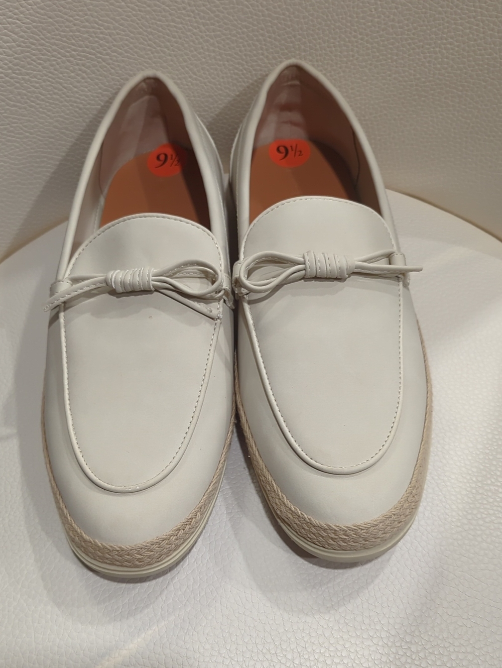 Sperry Cream  Bow Espadrille Loafers